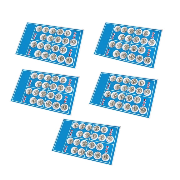 20PCS Sew-on Snap Buttons Clasps Metal Fasteners Press Studs for Sewing Clothing TAPDRA Spare Part