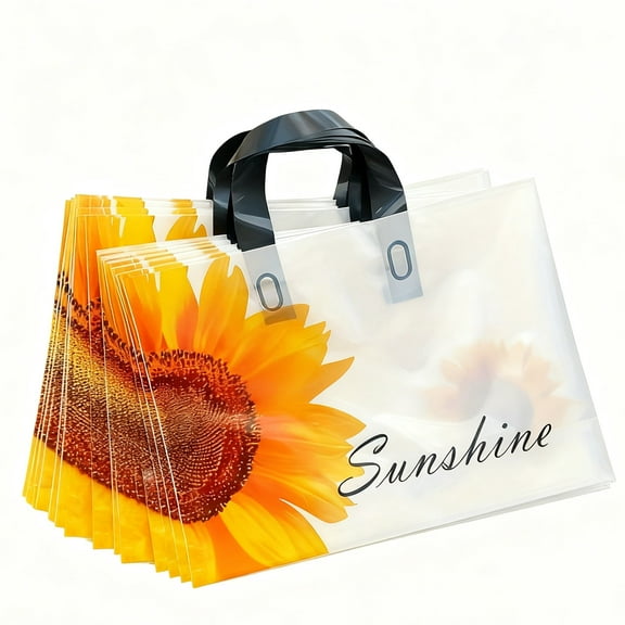 20PCS Reusable Shopping Tote Bags, 11.8x7.8 inches, For Store Retail, Clothing, Party, Christmas, Birthday Gifts