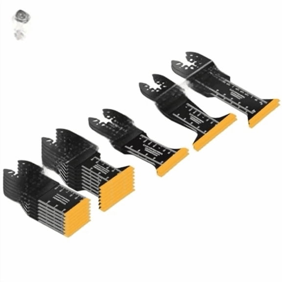 20PCS Titanium Oscillating Tool Blade, Professional Universal Multitool Blades for Wood Metal, Multi Tool Blades Kits, Oscillating Saw Blades$$Tools & Hardware Other