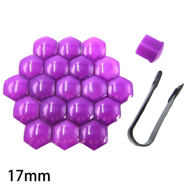 20PCS Universal Car Wheel Screw Cap Tire Nut Decorative Protective