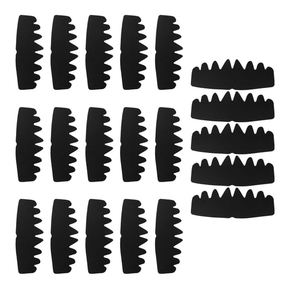 20PCS Ventilated Hat Shapers, Baseball Cap Inserts with Polyester Liner for Outdoor and Travel Storage