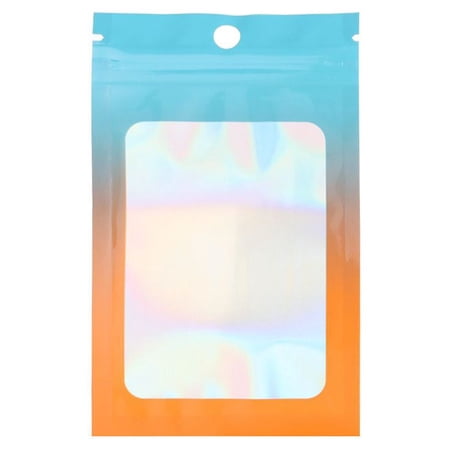20PCS Waterproof Packaging Supplies Home & Kitchen Resealable Food Storage Bags Candy Pouch Aluminum Foil Self-sealing Bag 8X13CM 1