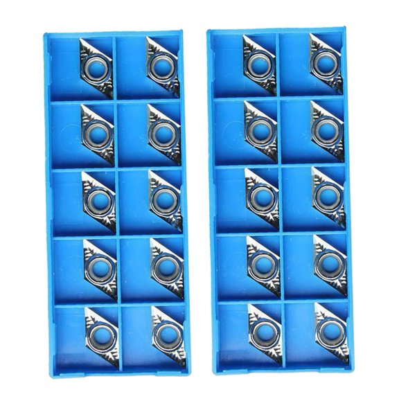 20PCS for CNC Carbide Insert for DCGT32.51 Turning Insert for Aluminum Indexable