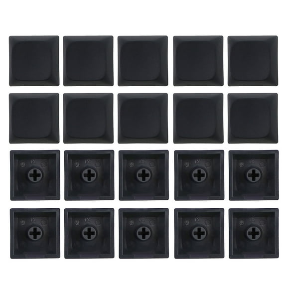 20PCs PBT Blank Keycaps Mechanical Keyboard Installation 1U XDA Profile for Key