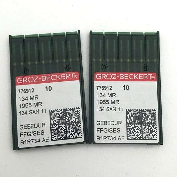 20PK Groz-Beckert Gebedur 134MR DPX5MR Titainum Coated Longarm Machine Needlees 90/14