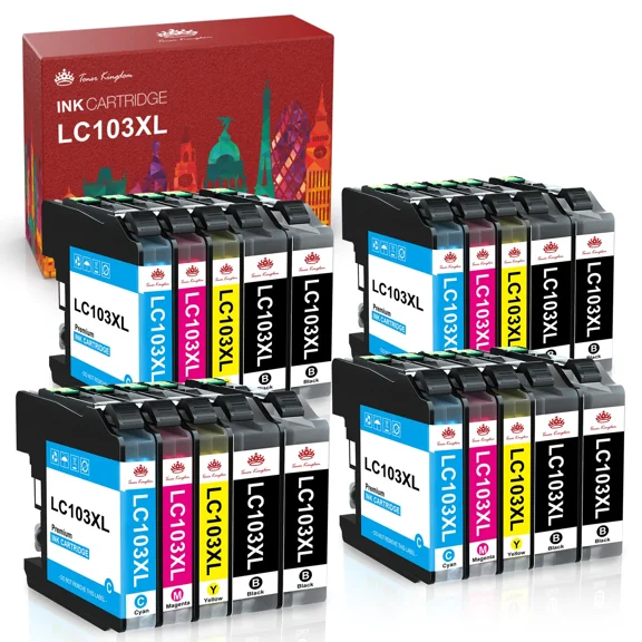 20PK LC103XL Ink Cartridges for Brother LC103 XL MFC-J470DW MFC-J475DW MFC-J870DW J875DW