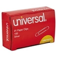 thumbnail image 1 of 20PK Universal Paper Clips, #1, Smooth, Silver, 100/Box (72210BX), 1 of 1