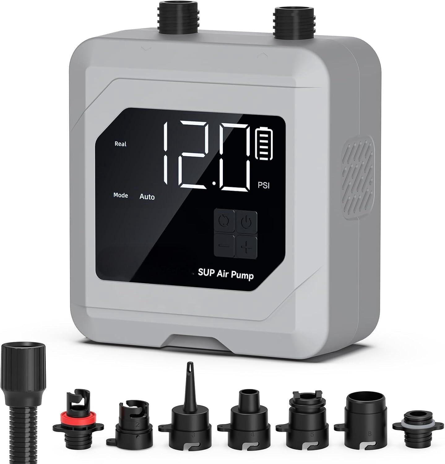 CYCPLUS 20PSI High Pressure Smart SUP Pump – Rechargeable, Dual Stage Inflation & Deflation For Paddle Boards, Tents, Mattresses