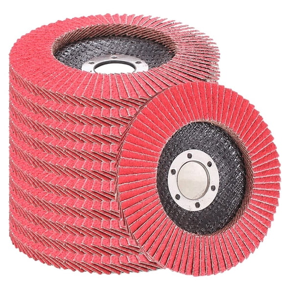 20Pack 115x22mm Ceramic Flap Disc 60 Grit Sandng Grinding Wheel W/ 7/8" Arbor