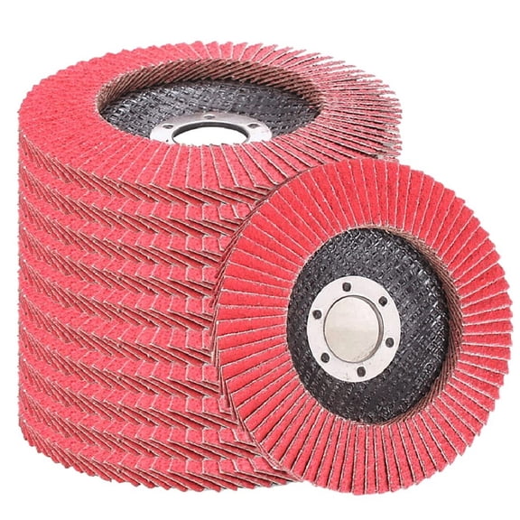 SATC 20Pcs 4.5" (115mm) x 22mm Arbor Ceramic Flap Disc 60 Grit Grinding Wheel for Polishing