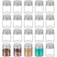 thumbnail image 1 of DIY 20 Pack 15ml/0.5oz Tiny Glass Bottles Sample Vials Glass Bottles with Aluminum Screw Top Lids for DIY Jewelry Accessories Wedding Favors Decorations DIY, 1 of 9