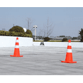 thumbnail image 1 of 20Pack 18" Traffic Cones (Orange, PVC Base, Reflective Collars) – Roadwork, Parking Management, Hazard Warning Solutions, 1 of 8