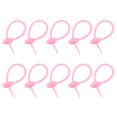 thumbnail image 1 of 20Pack 5" Silicone Cable Ties, Reusable Zip Ties Wire Strips Organizer, Pink, 1 of 6