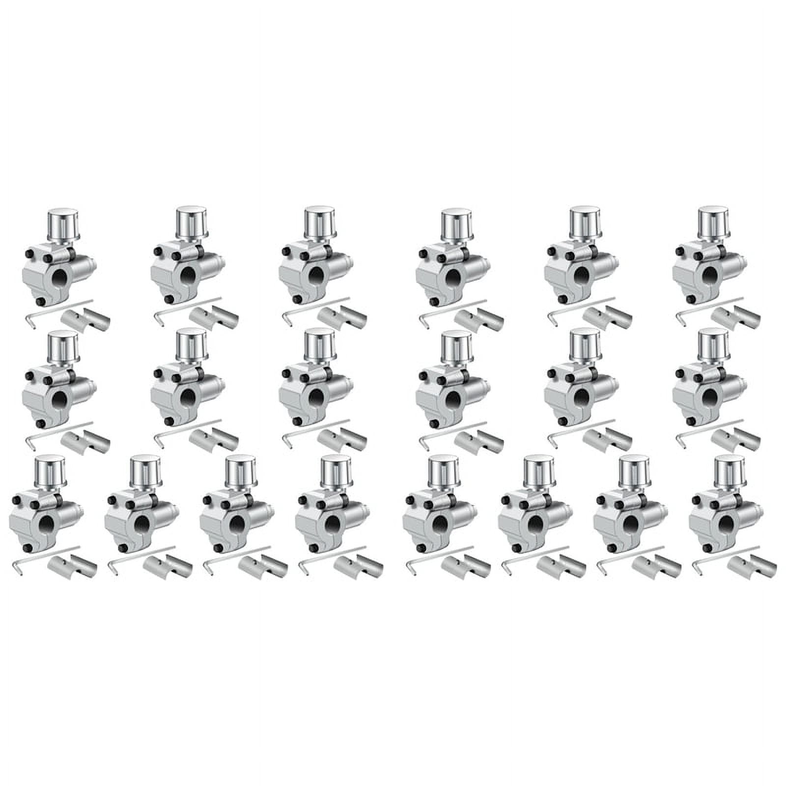 20Pack BPV-31 Piercing Valve Line Tap Valve Kits Adjustable for Air Conditioners HVAC 1/4 Inch,5/16 Inch,3/8 Inch Tubing