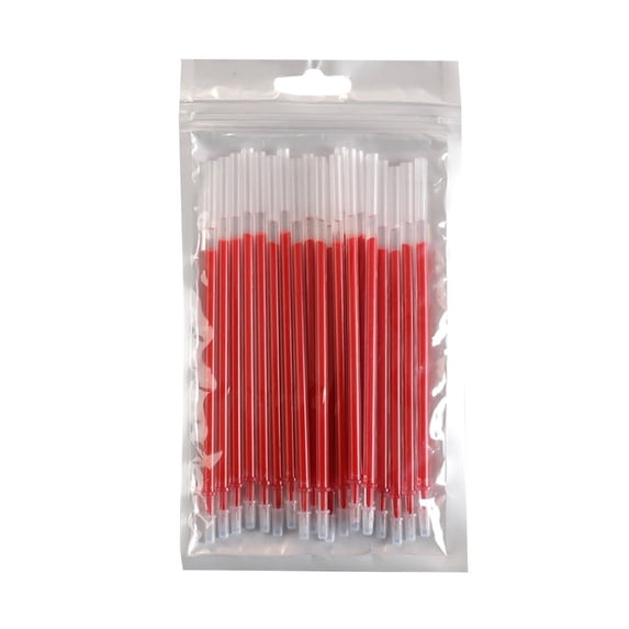 20Pack Ballpoint Pen Pen Fine Nib Sch ool Office Supply New Writing Smoot Ink Stationery for Stud ent Red 20Pcs
