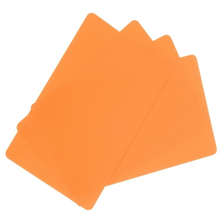 20Pack Blank Cards 20mil Blank Credit Cards Plastic Cards Orange
