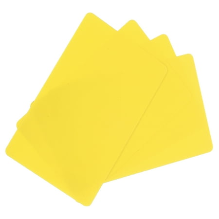 20Pack Blank Cards 20mil Blank Credit Cards Plastic Cards Yellow