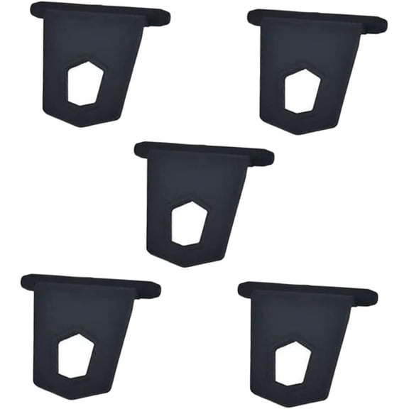 20Pack Coat Hook Car Shade， Canopy Automobile Accessories Car Awning Hook Awning Hooks， Car Gadgets Awning Hangers Hanging Hooks， Car Hook Black Rubber