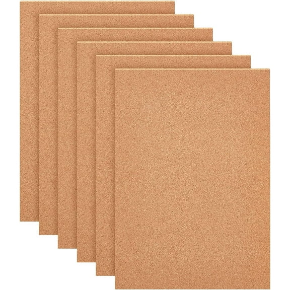 20Pack Cork Sheets Cork Tiles Cork Mat 12x8 Inch