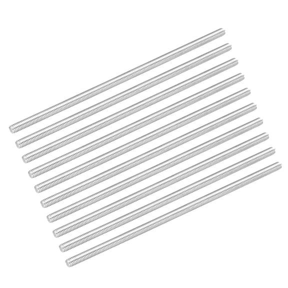 20Pack Fully Threaded Rod M4 x 120mm 0.7mm Thread Pitch 304 Stainless Steel Right Hand Threaded Rods Bar Studs