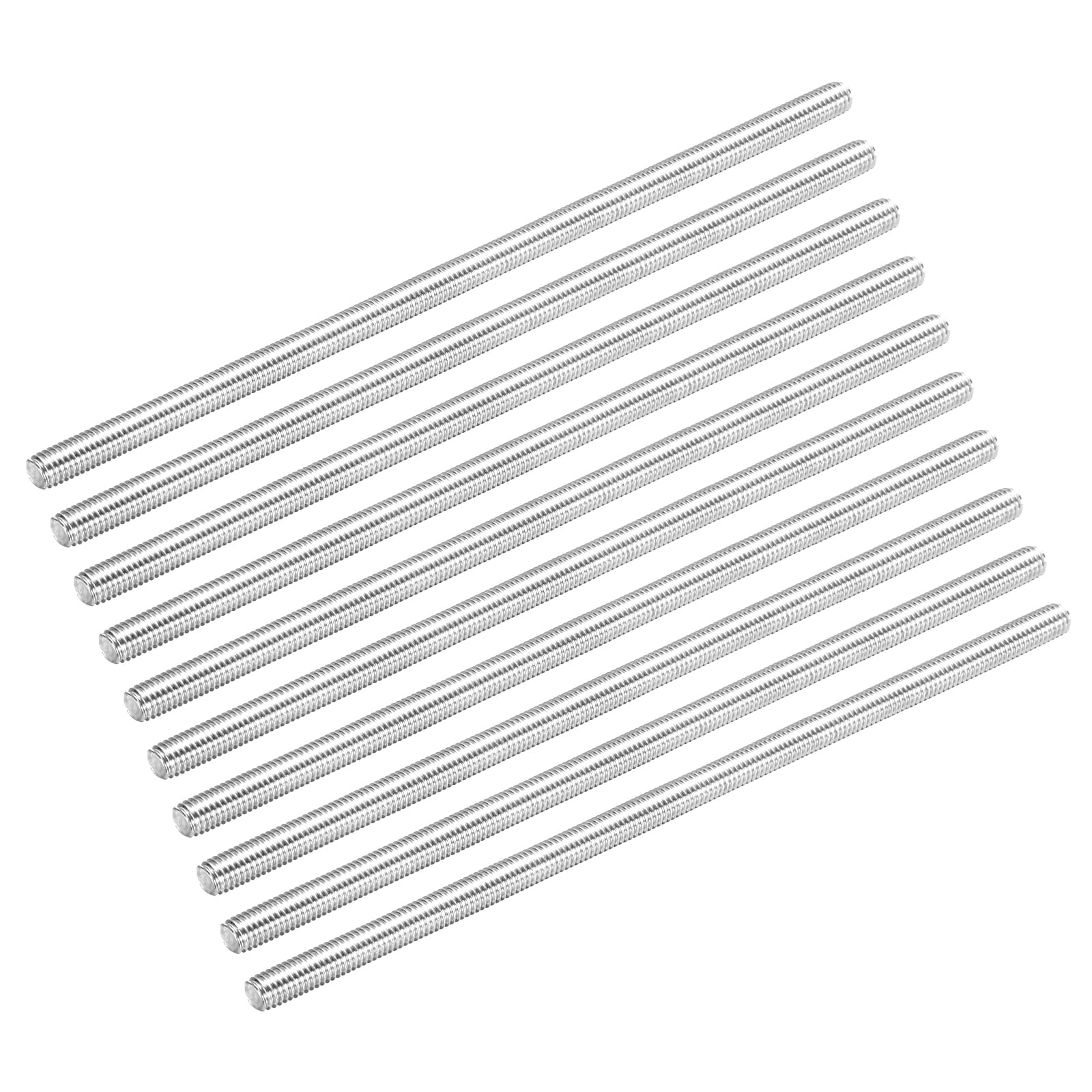 20Pack Fully Threaded Rod M5 x 140mm 0.8mm Thread Pitch 304 Stainless Steel Right Hand Threaded Rods Bar Studs