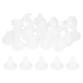 thumbnail image 1 of 20Pack Glass Top Table Bumpers with Stem for 7mm Hole, White, 1 of 6
