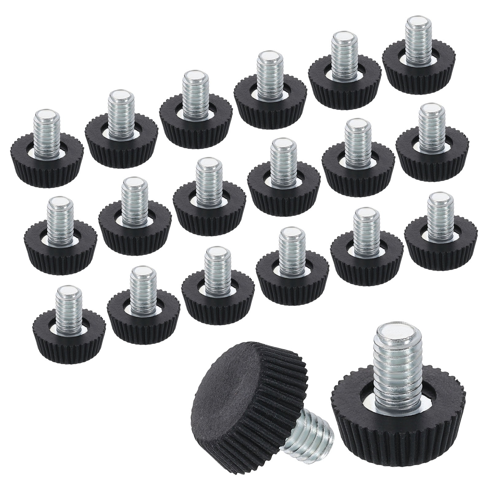 20Pack M6 Thread Furniture Feet Levelers, 16x10 Adjustable Leveling ...