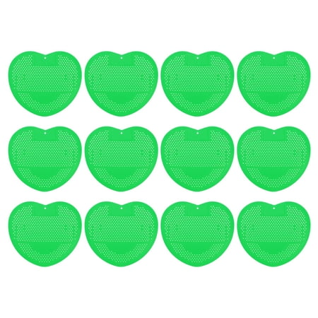 20Pack Urinal Screen Deodorizer, Anti-Splash Anti-Clogging Urinal Cakes, Green