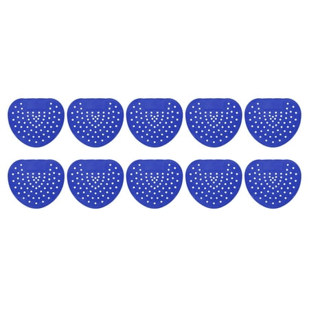 20Pack Urinal Screen Deodorizer, Anti-Splash Peach-Scent Mat Urinal Cakes, Blue