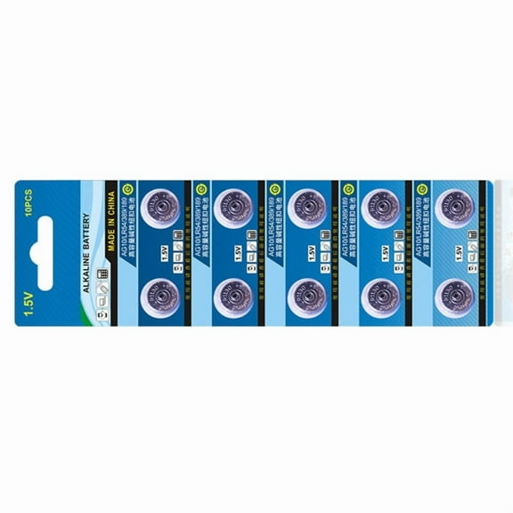20Pc/10pc AG10/LR54 1.5V Button Coin Cell Batteries High Capacity Alkaline Button Cell Battery For Watches Calculators