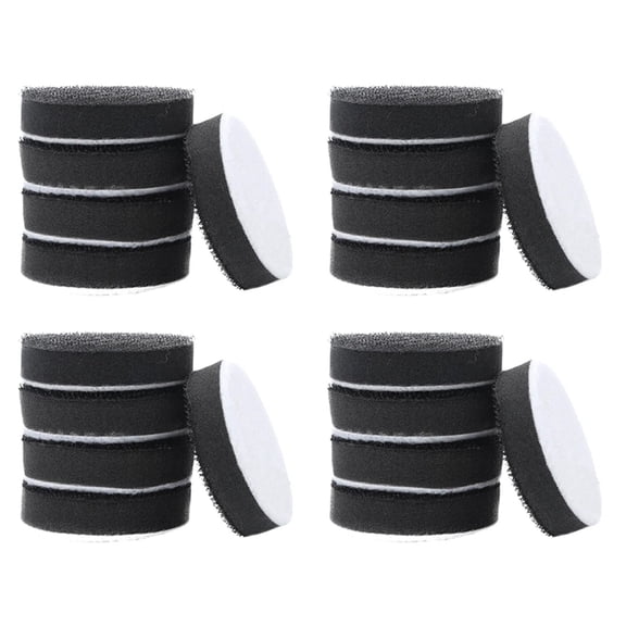 20Pc 75mm Soft-Density Interface Pad Sponge Cushion Buffer Backing Pads Hook/ Loop Face Sanding Discs Abrasive Tools