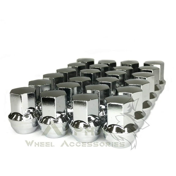 20Pc Dodge Ram 1500 Chrome OEM Factory Lug Nuts 9/16 Fits Durango Dakota Raider