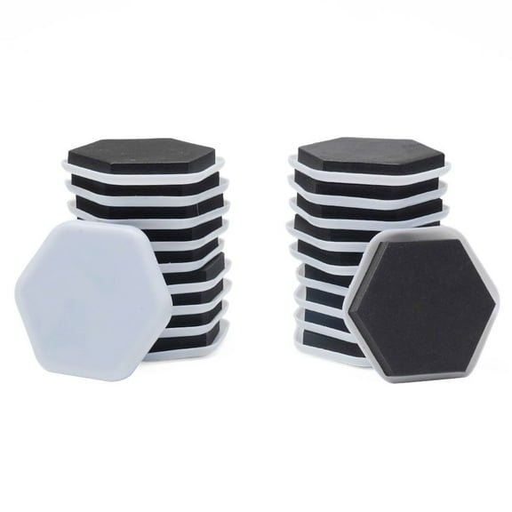 20Pc Magic Moving Sliders Furniture Pad Protectors Floor Wood Carpet Move