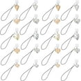 thumbnail image 1 of 20Pcs 10 Styles Dust Plug Charms 3.1-3.5 Inch Long Mobile Dustproof Plugs with Heart Pendants Type C Dust Plug Charm Type C Port Caps Protector Phone Pendants Accessory Colorful, 1 of 5