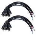 thumbnail image 1 of 20Pcs 12V DC Power Plug Female Jack Plug Connector Cable 5.5X2.1mm with Cord Cable 15CM for CCTV LED Strip Light, 1 of 8
