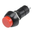thumbnail image 1 of 20Pcs,12mm Red Momentary Push Button Switch Round Flat Button SPST 1 NO 1 NC, 1 of 3