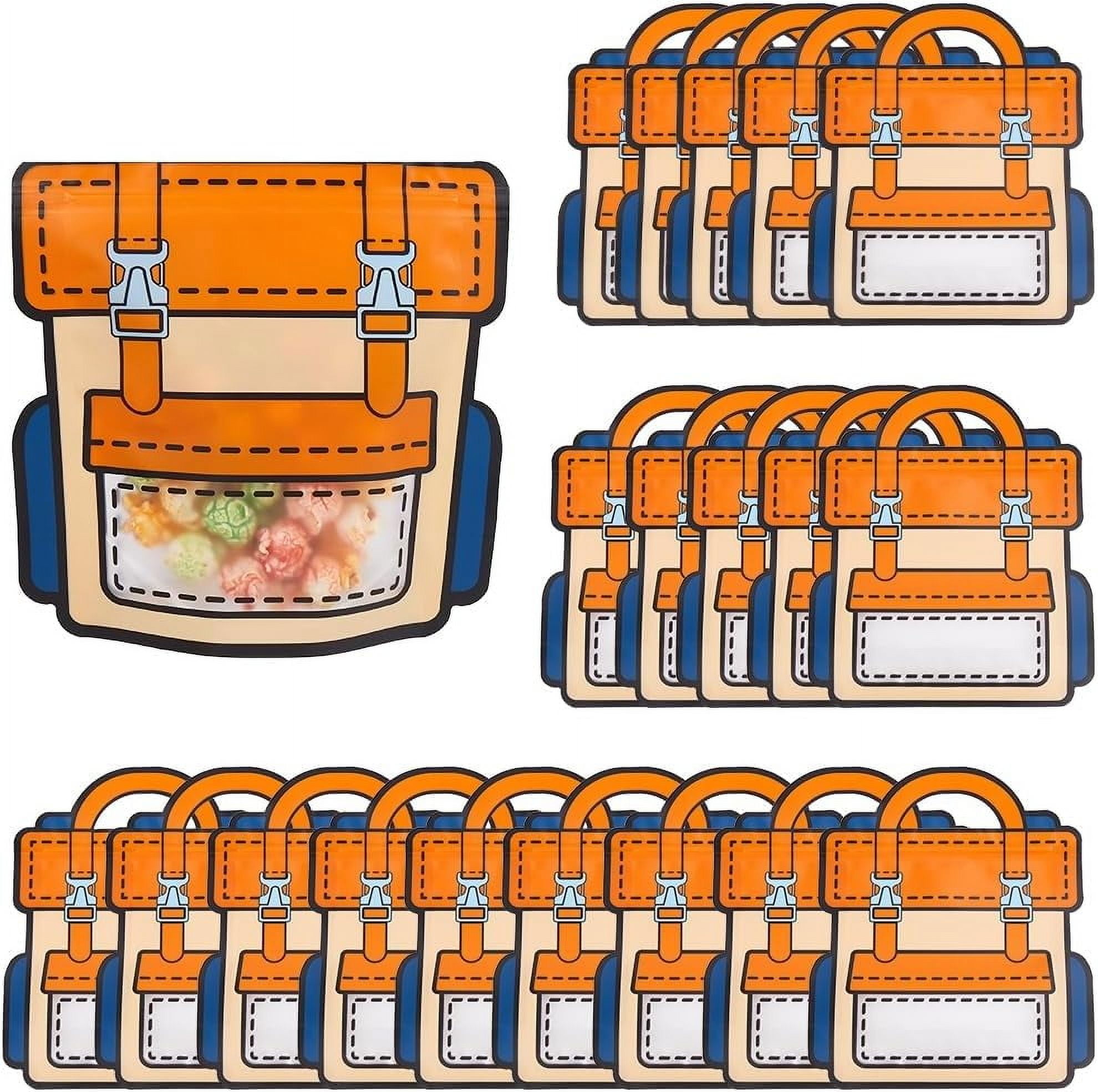 20Pcs 18x21cm Plastic Gift Bags Cartoon Backpack Goodie Bag Bulk Herbruikbaar Terug Naar School Verjaardagsfeestje Gunst Tas Met Handvat Candy Bags Voor Snacks Sw 20Pcs 18x21cm Plastic Gift Bags Cartoon Backpack Goodie Bag Bulk Herbruikbaar Terug Naar School Verjaardagsfeestje Gunst Tas Met Handvat Candy Bags Voor Snacks Sw