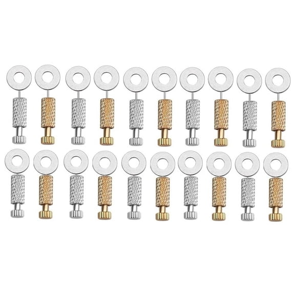 20Pcs 2 Size Suture Positioning Needles, Leather Hand Sewing Position, Leathercraft Needles, Locking Pins