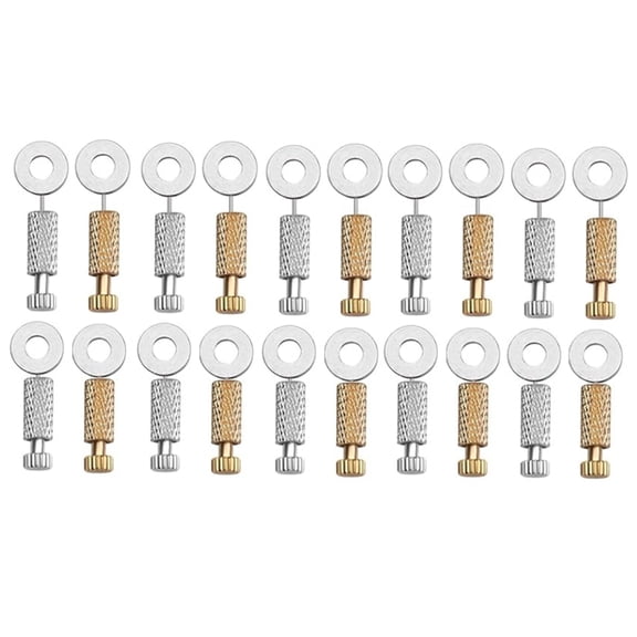 20Pcs 2 Size Suture Positioning Needles, Leather Hand Sewing Position, Leathercraft Needles, Locking Pins