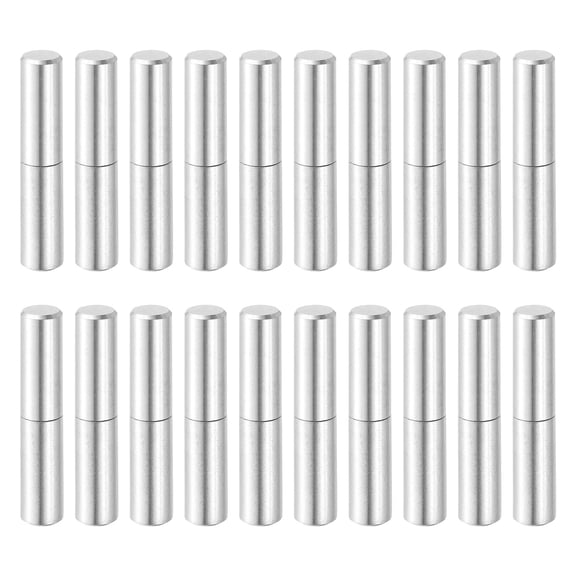 20Pcs 2" x 3/8" (LxD) Weld on Barrel Hinge for Metal Gate, Silver