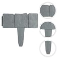thumbnail image 1 of 20Pcs 2026 New Plastic Garden Fence Panel, Realistic Stone Simulation Border Edging, Waterproof Interlocking Panels for Outdoor Patio Lawn Garden Landscaping Decor, 1 of 7