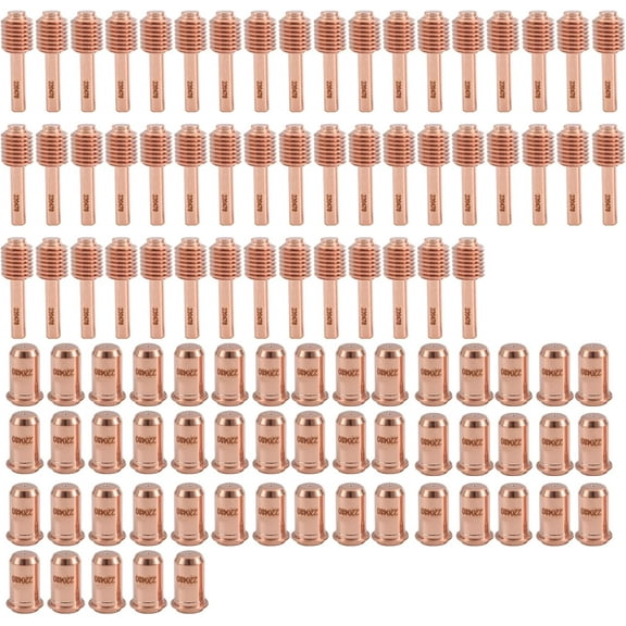 20Pcs 220478 Electrode 20Pcs 220480 Nozzle Tip Fit Hypertherm PMX 30 Plasma Consumables
