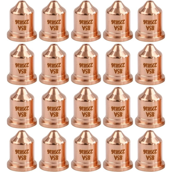 20Pcs 220816 Nozzle Tip 85A Fit for Hypertherm PMX 85 Plasma Cutting Torch Consumables