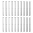 thumbnail image 1 of 20Pcs 3-1/8" x 5/16" (LxD) Weld on Barrel Hinge for Metal Gate, Silver, 1 of 6