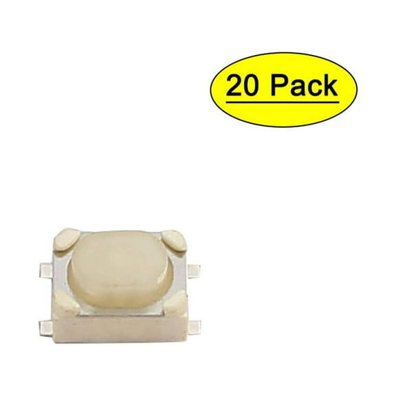 20Pcs 3.2x4.2x2.5mm Panel Momentary Tactile Tact Push Button Switch 4Terminals
