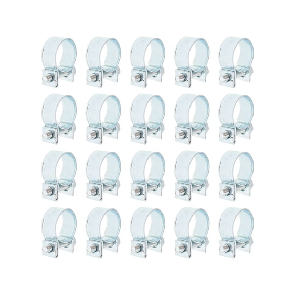 20Pcs 3/8 inch Fuel Injection Gas Line Hose Clamps Clip Pipe