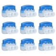 thumbnail image 1 of 20Pcs 3 Hole Terminal Block Engineering Plastic Wire Connector Locator for Lawn Mower, 1 of 7