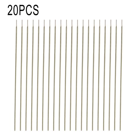 20Pcs 304 Stainless Steel Electrode A102 Solder Wires 1.0Mm-4.0Mm Welding Rod 2.0Mm