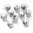 thumbnail image 1 of 20Pcs 304 Stainless Steel Tube Bails Loop Bails Cube Bail Beads Stainless Steel Color Holders Alloy Connector for DIY Jewelry Making Bracelets Necklaces Craft Accessories 9x6x6mm 20pcs, 1 of 2