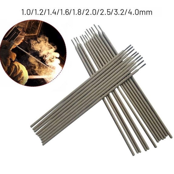 20Pcs 304 Stainless Steel Welding Rods For Copper Aluminum Iron Cored Welding Rod Weld Wire Electrode Welding Soldering Tool 2.5Mm Smile Home